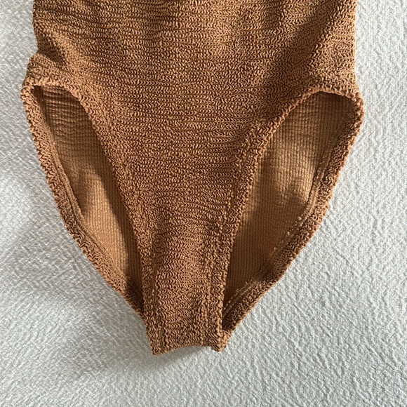 Hunza G Celine Swim With Tonal Hoops
Metallic Cocoa, BRAND NEW, $260 - Picture 6 of 10